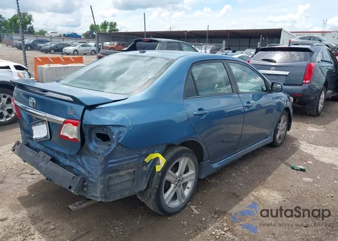 2013 Toyota Corolla S z USA, uszkodzony, nr VIN 5YFBU4EE4DP216194